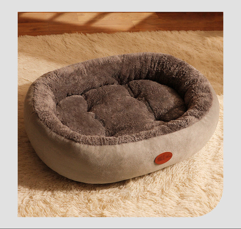Cama Cálida y Acolchada para Perros y Gatos – Máximo Confort