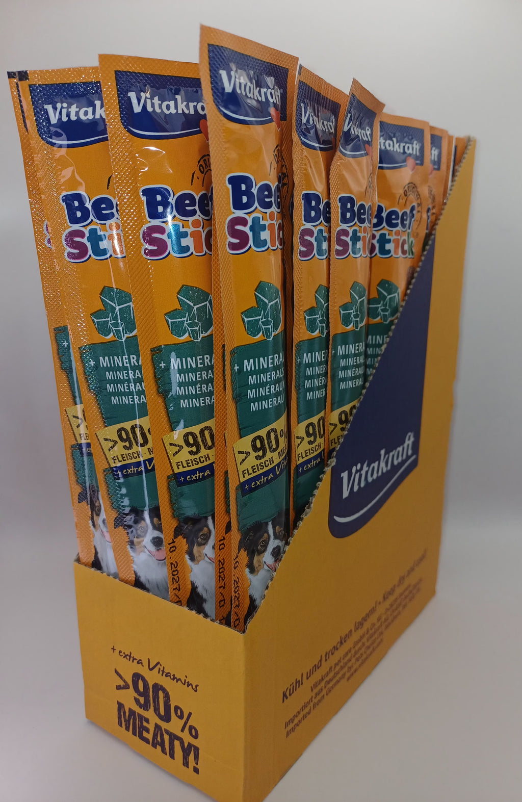 Pack 3 Snacks Naturales para Perros - Ciervo, Res y Res Mineralizada
